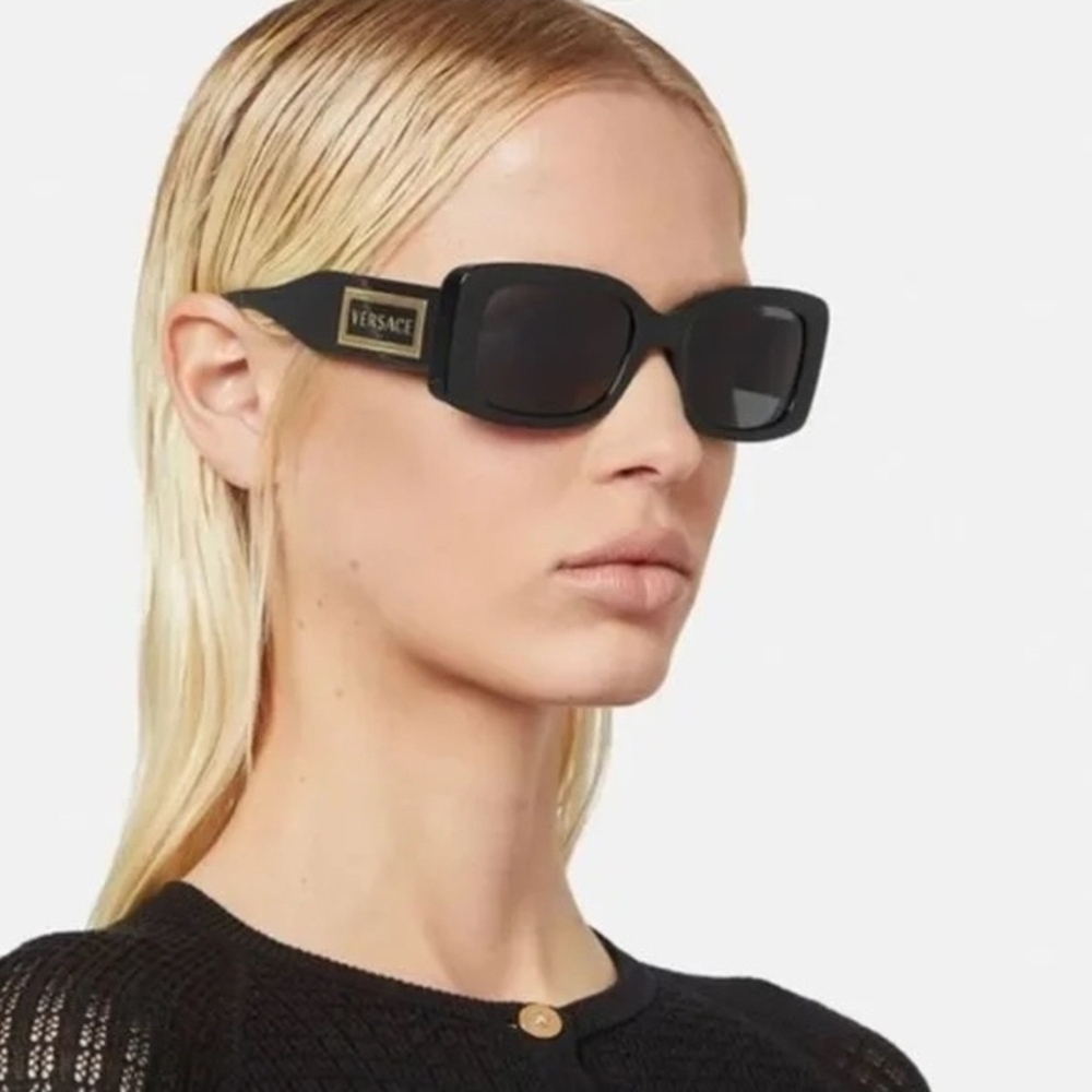 Authentic Versace Black Sunglasses